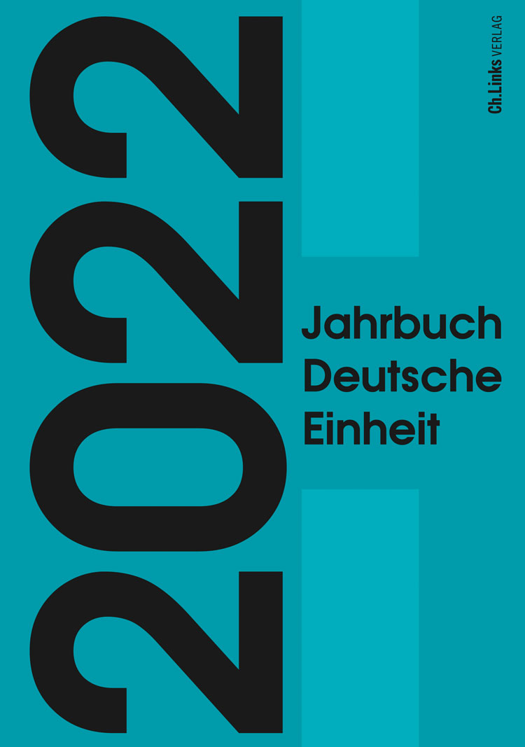 Cover des Jahrbuchs Deutsche Einheit 2022