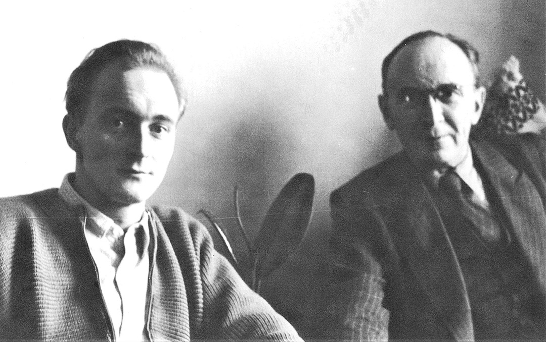 Dietmar und Rudolf Bockel, Mitte der 1950er Jahre.
