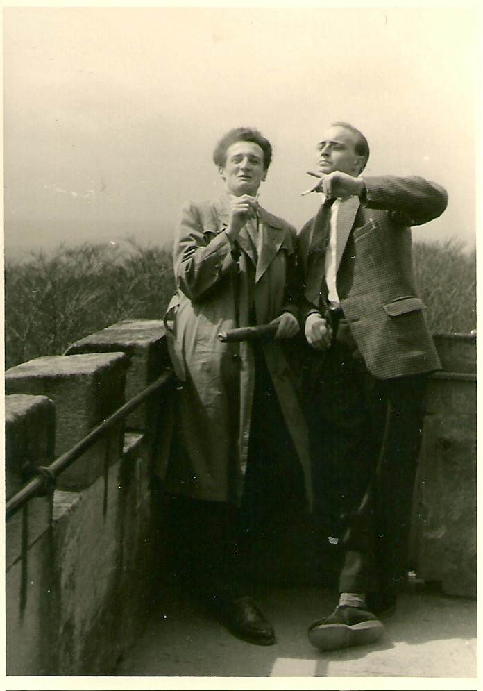 Dietmar Bockel (rechts) mit seinem Haftkameraden Heini Fritsche, der während des Häftlingsstreiks in Workuta schwer verwundet wurde, Ende der 1950er.