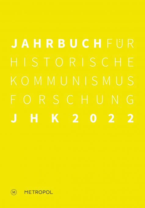 Cover des Jahrbuchs für Historische Kommunismusforschung 2022
