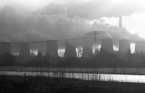 Braunkohlekraftwerk in der DDR