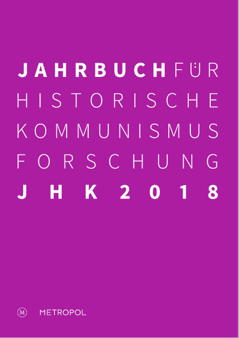 Cover des Jhk 2018