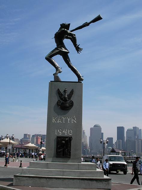 Katyn-Denkmal in New Jersey, USA