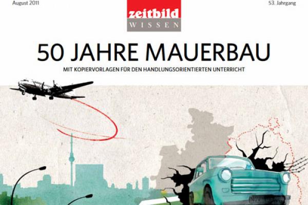 Cover der Publikation "50 Jahre Mauerbau" 