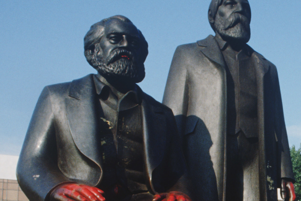 Marx- und Engels-Statue in Berlin