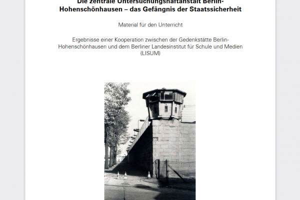 Cover der Publikation "Politische Verfolgung in der DDR"