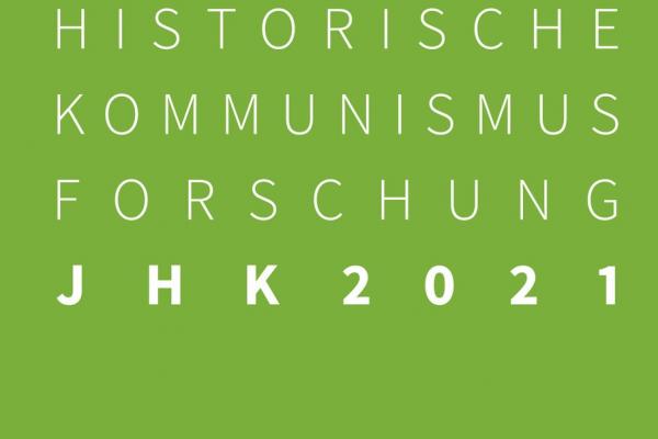 Cover des Jahrbuch für Historische Kommunismusforschung 2021 