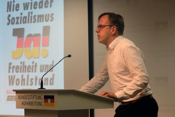 Dr. Marcus Böick von der Ruhr-Universität Bochum