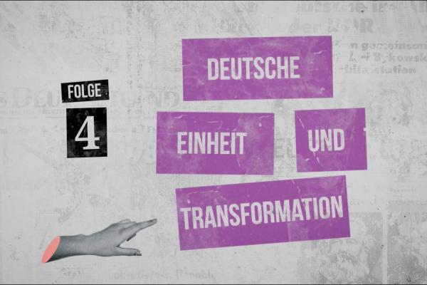 Thumbnail: Deutsche Einheit. Folge 4 der Reihe „Backstage DDR“