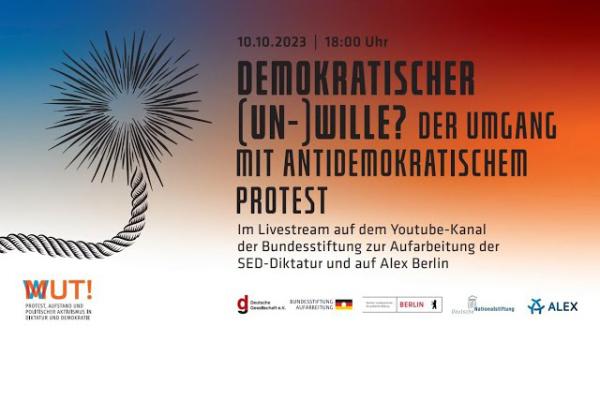 Thumbnail: „Demokratischer (Un-)Wille? Umgang mit antidemokratischem Protest“
