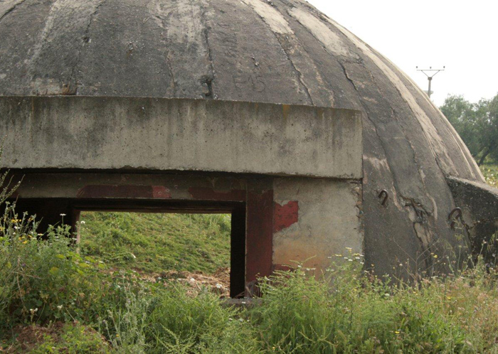 Bunkerreste in Albanien. 