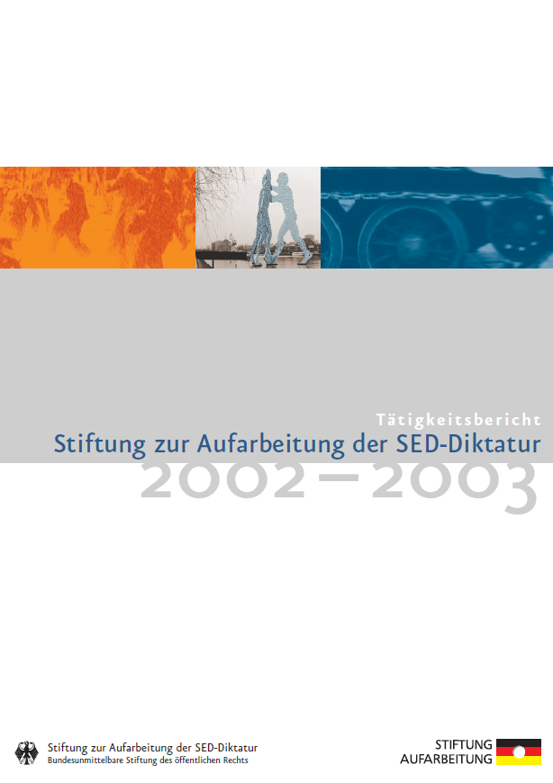 Tätigkeitsbericht 2002/2003